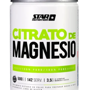 Citrato de Magnesio Sin Sabor - Polvo 500 Gr