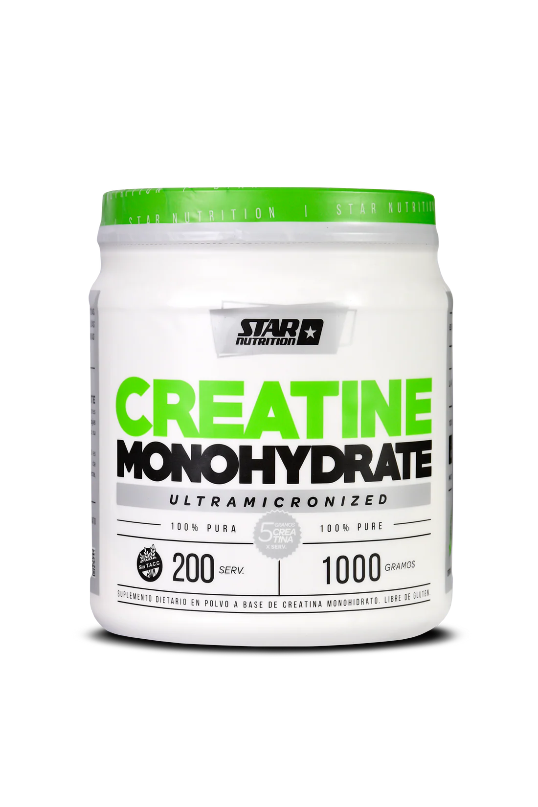 STAR NUTRITION Creatina Monohidrato 1KG en Pote